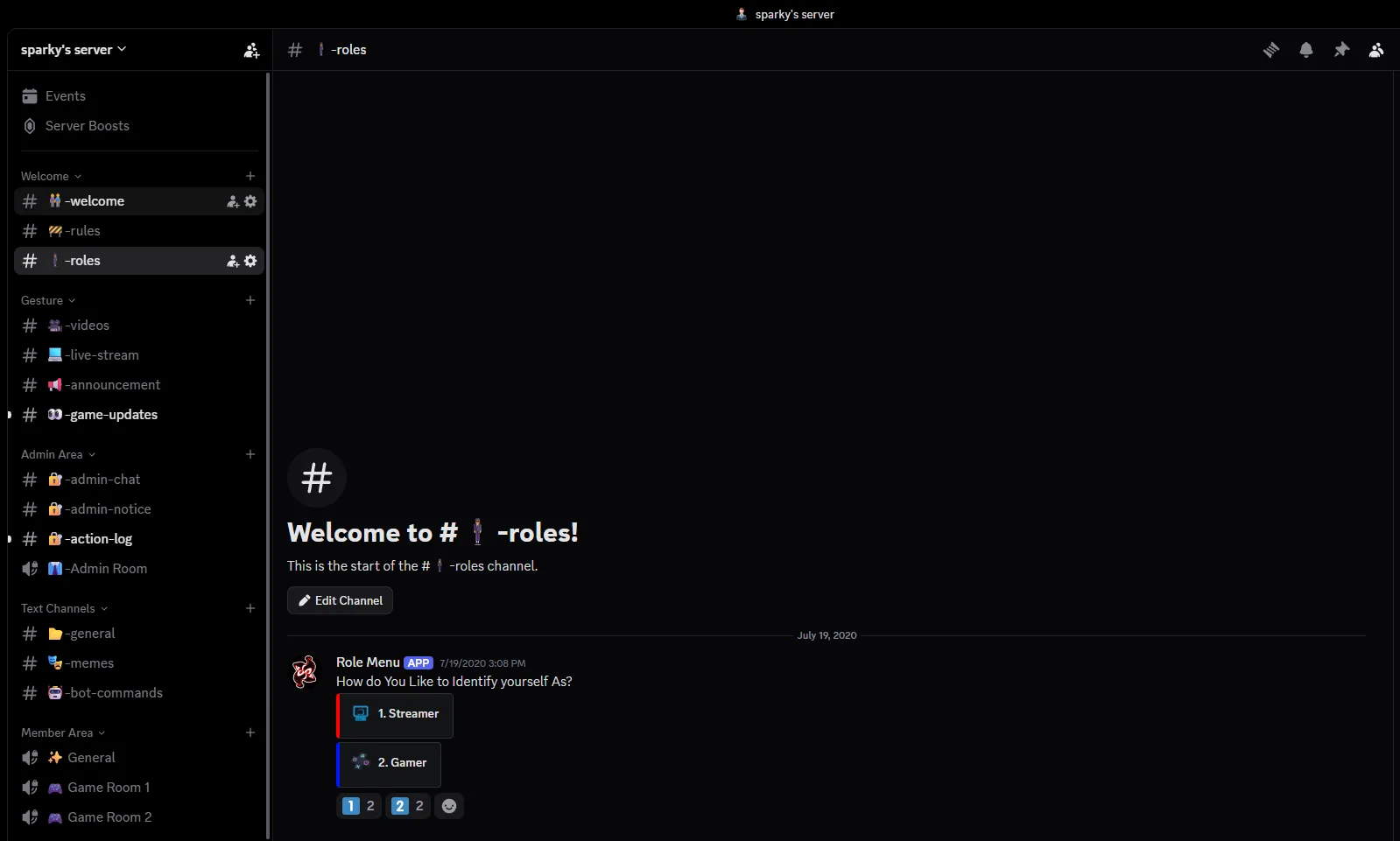 Discord community architecture